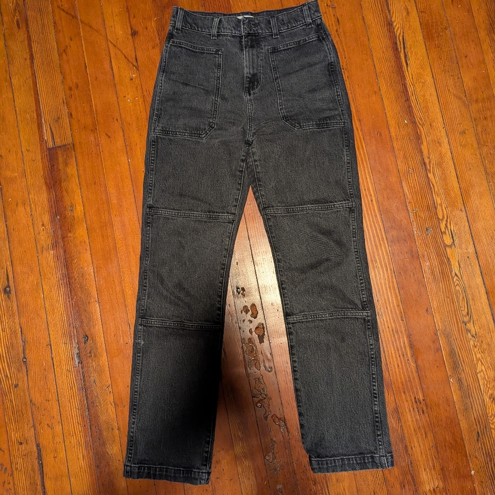Madewell gray/black Jeans